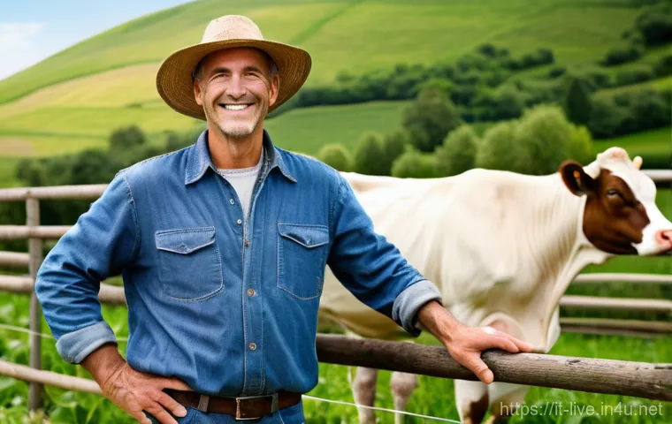 축산업 자격증 유지 비용 - **Prompt:** A diverse group of Italian farmers, including men and women of various ages, are attenti...